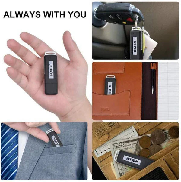 Mini Enregistreur Vocal Discret avec Détection de Voix